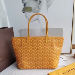 Replica Goyard Artois PM Yellow - best quality luxury bag dupe