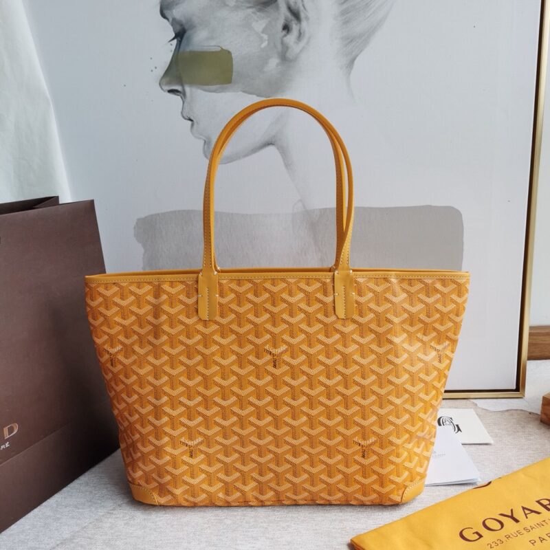 Replica Goyard Artois PM Yellow - best quality luxury bag dupe