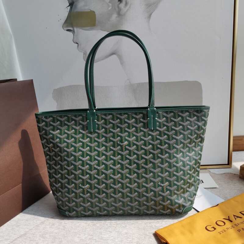 Replica Goyard Artois PM Green - ultra-realistic fake designer tote