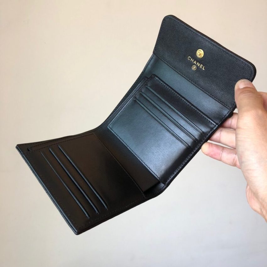 Replica Chanel Le Boy Compact Wallet - premium 1:1 fake handbag model