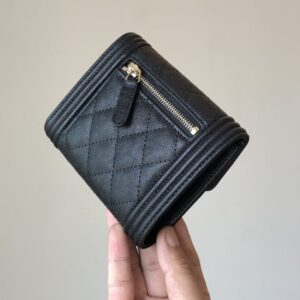 Replica Chanel Le Boy Compact Wallet - top-tier luxury replica shoulder bag