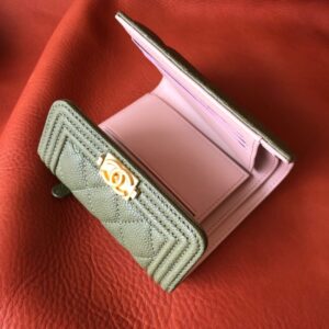 Replica Chanel Le Boy Compact Wallet - best quality luxury bag dupe