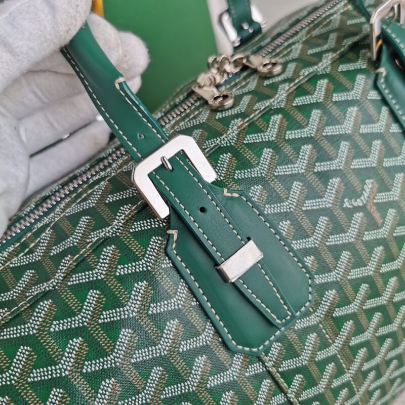 Replica Goyard Boston 45 Green - best quality luxury bag dupe