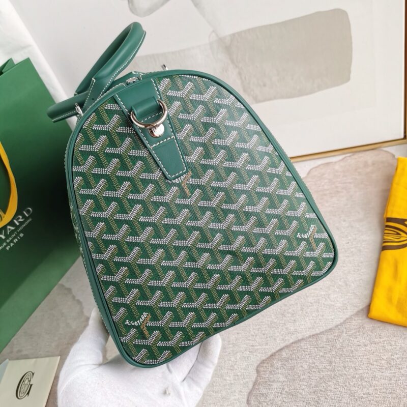 Replica Goyard Boston 45 Green - top-tier luxury replica shoulder bag