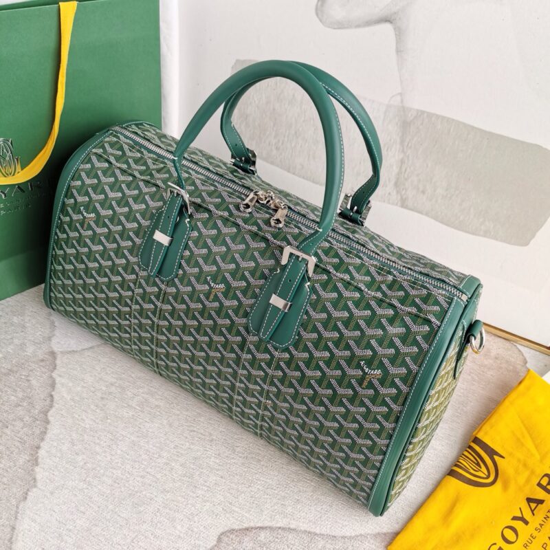 Replica Goyard Boston 45 Green - best quality luxury bag dupe