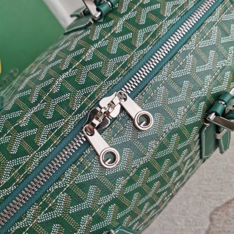 Replica Goyard Boston 45 Green - ultra-realistic fake designer tote
