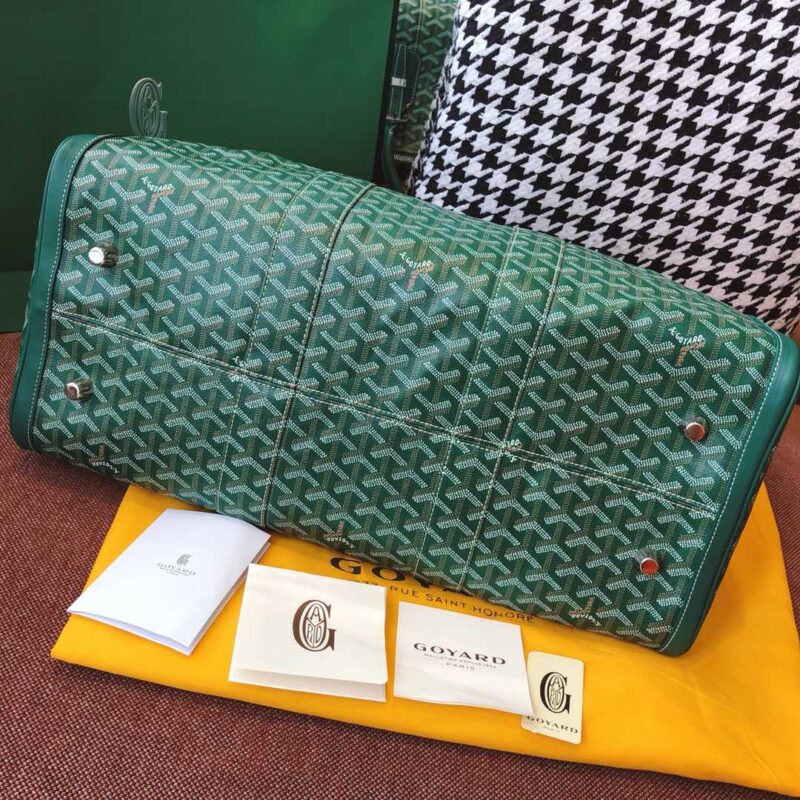 Replica Goyard Boston 45 Green - best quality luxury bag dupe