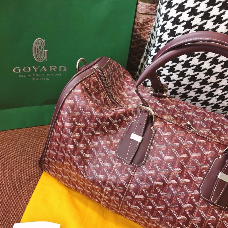 Replica Goyard Boston 45 Bordeaux - 1:1 designer replica handbag