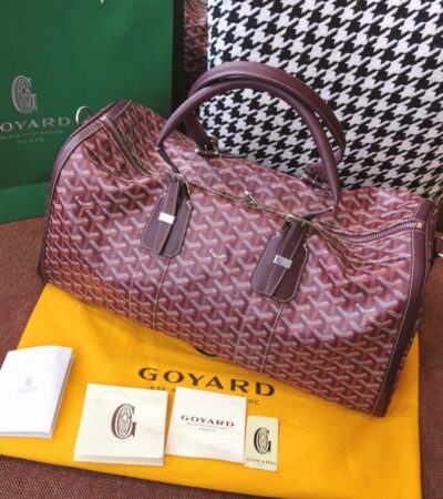 Replica Goyard Boston 45 Bordeaux - premium-grade designer purse dupe