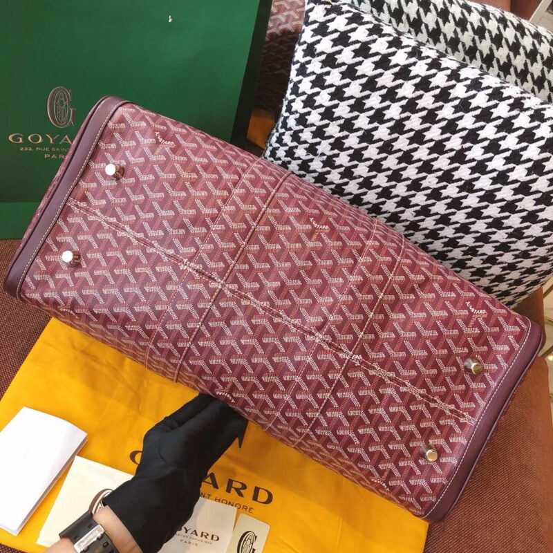 Replica Goyard Boston 45 Bordeaux - high-accuracy replica luxury purse
