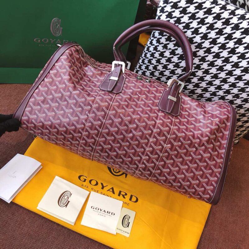 Replica Goyard Boston 45 Bordeaux - 1:1 designer replica handbag