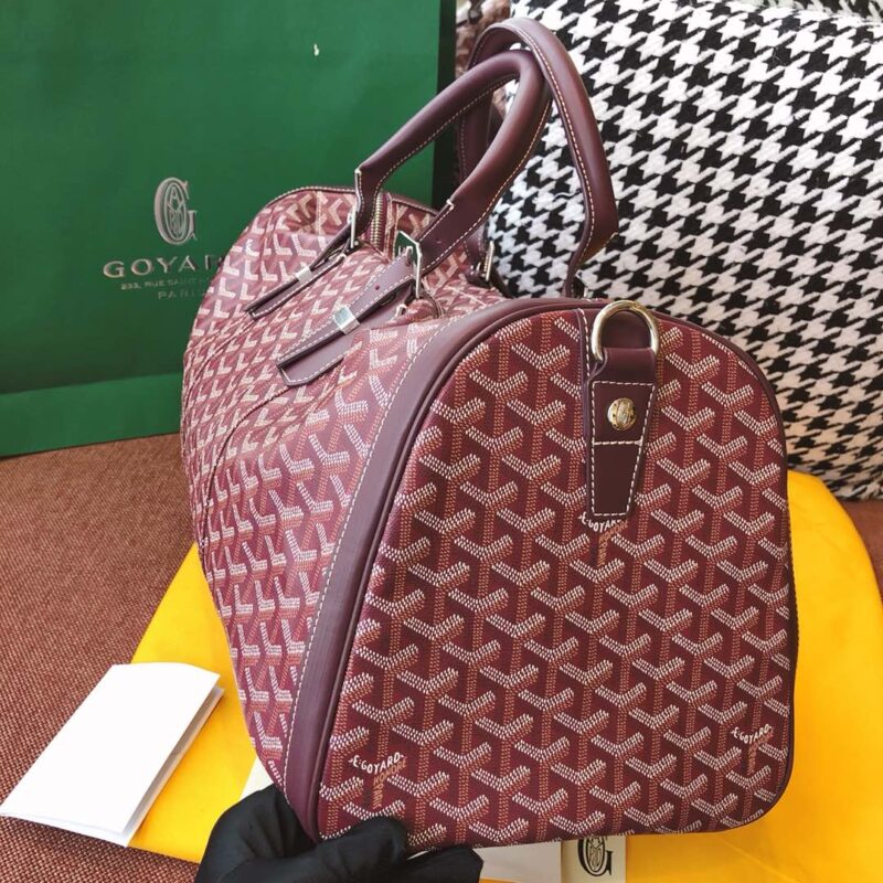 Replica Goyard Boston 45 Bordeaux - top-rated replica designer bag