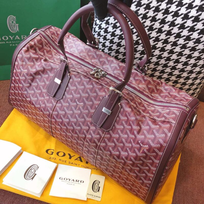 Replica Goyard Boston 45 Bordeaux - premium-grade designer purse dupe