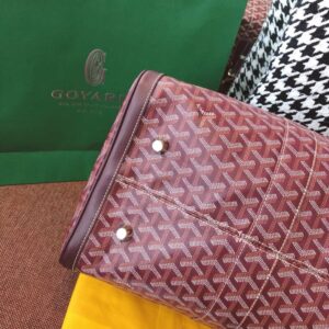 Replica Goyard Boston 45 Bordeaux - near-authentic luxury replica handbag