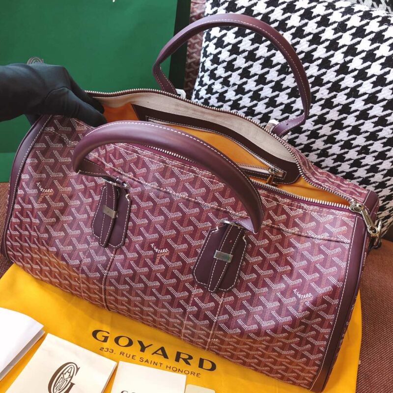 Replica Goyard Boston 45 Bordeaux - premium 1:1 fake handbag model