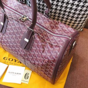 Replica Goyard Boston 45 Bordeaux - top-tier luxury replica shoulder bag
