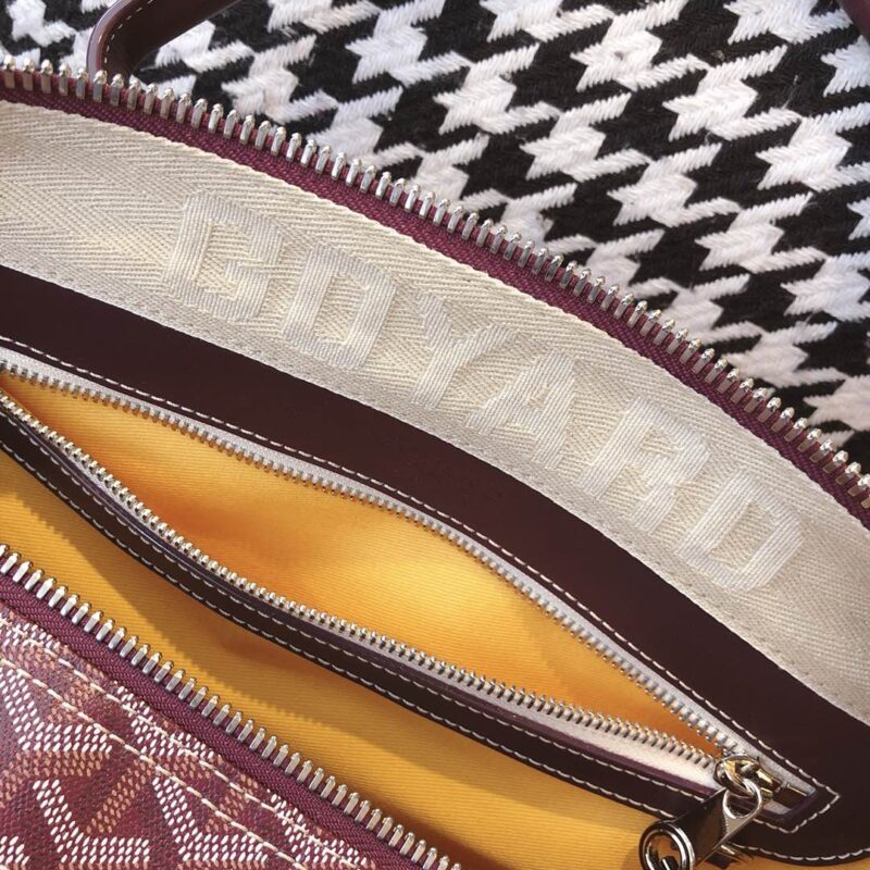 Replica Goyard Boston 45 Bordeaux - high-quality designer bag clone