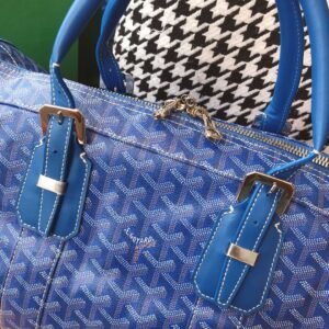 Replica Goyard Boston 45 Blue - realistic designer-inspired fake bag