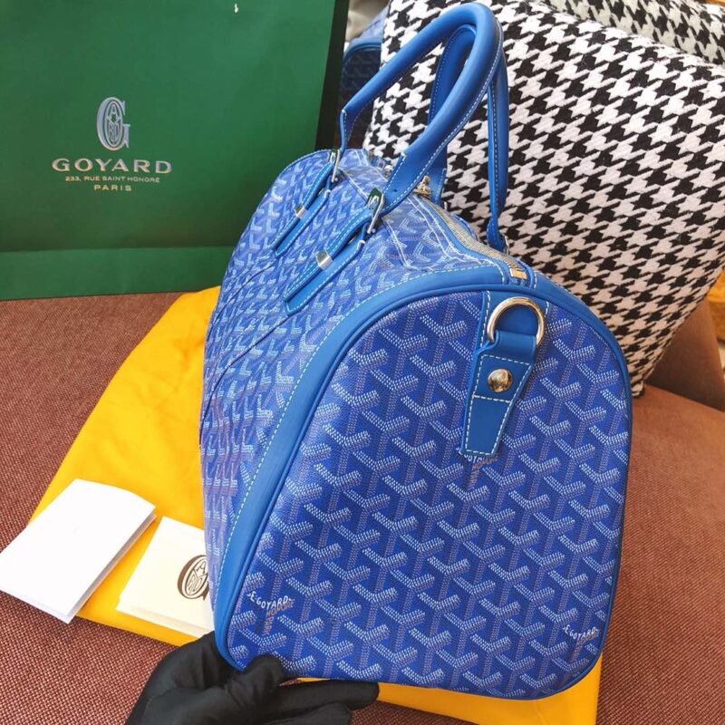 Replica Goyard Boston 45 Blue - high-end fake designer purse