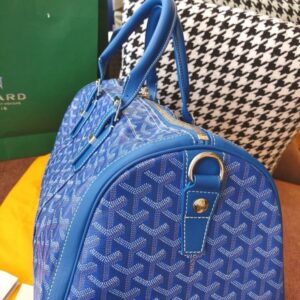 Replica Goyard Boston 45 Blue - best-selling designer handbag dupe