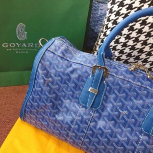 Replica Goyard Boston 45 Blue - realistic designer-inspired fake bag