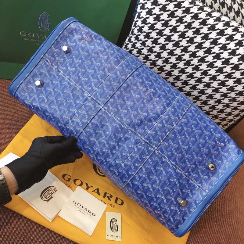 Replica Goyard Boston 45 Blue - best-selling designer handbag dupe