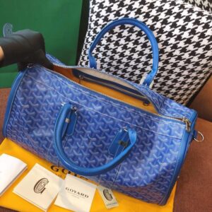 Replica Goyard Boston 45 Blue - high-end fake designer purse