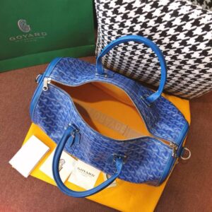 Replica Goyard Boston 45 Blue - best-selling designer handbag dupe