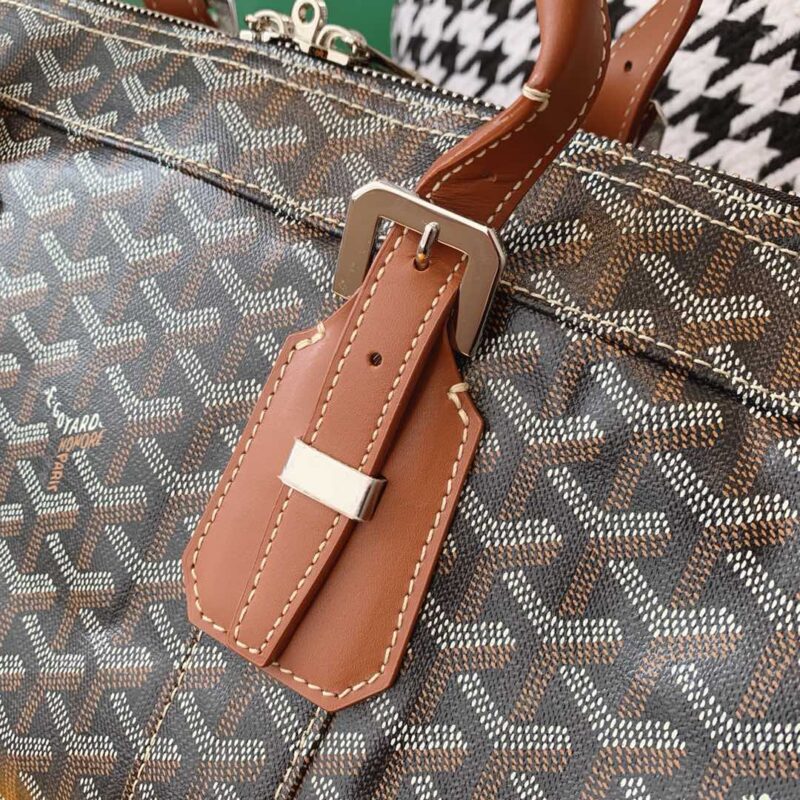 Replica Goyard Boston 45 Brown - premium 1:1 fake handbag model