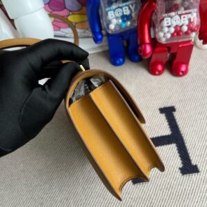 Replica Hermes Constance 18cm Brown - elite superclone designer purse