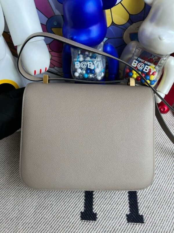 Replica Hermes Constance 24cm Gris Ashpite - near-authentic luxury replica handbag