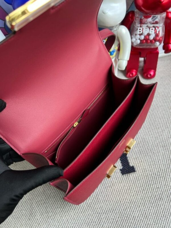 Replica Hermes Constance 24cm Red - near-authentic luxury replica handbag