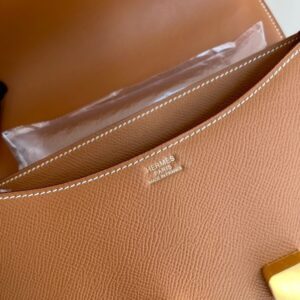 Replica Hermes Constance 24cm Brown - near-authentic luxury replica handbag