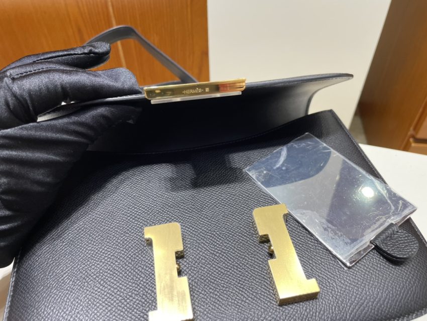 Replica Hermes Constance 24cm Black - high-accuracy replica luxury purse