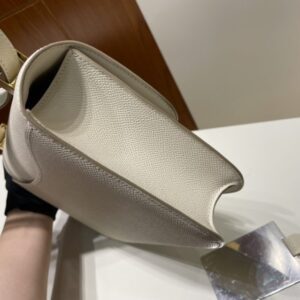 Replica Hermes Constance 24cm Creamy White - premium-grade designer purse dupe