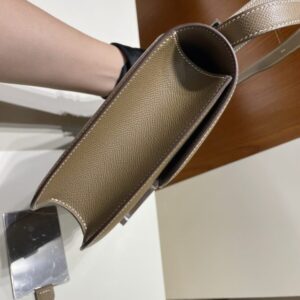 Replica Hermes Constance 24cm Etoupe - realistic designer-inspired fake bag
