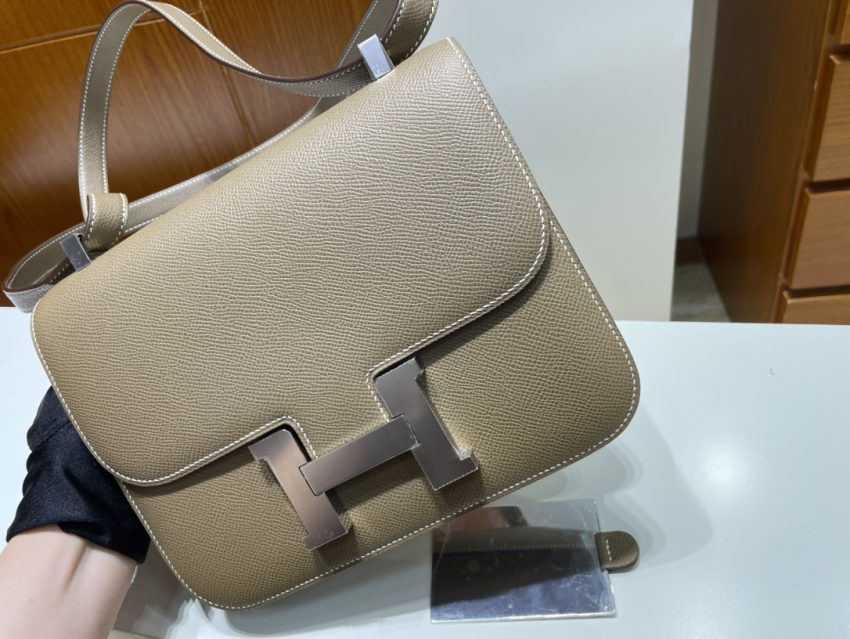 Replica Hermes Constance 24cm Etoupe - premium 1:1 fake handbag model