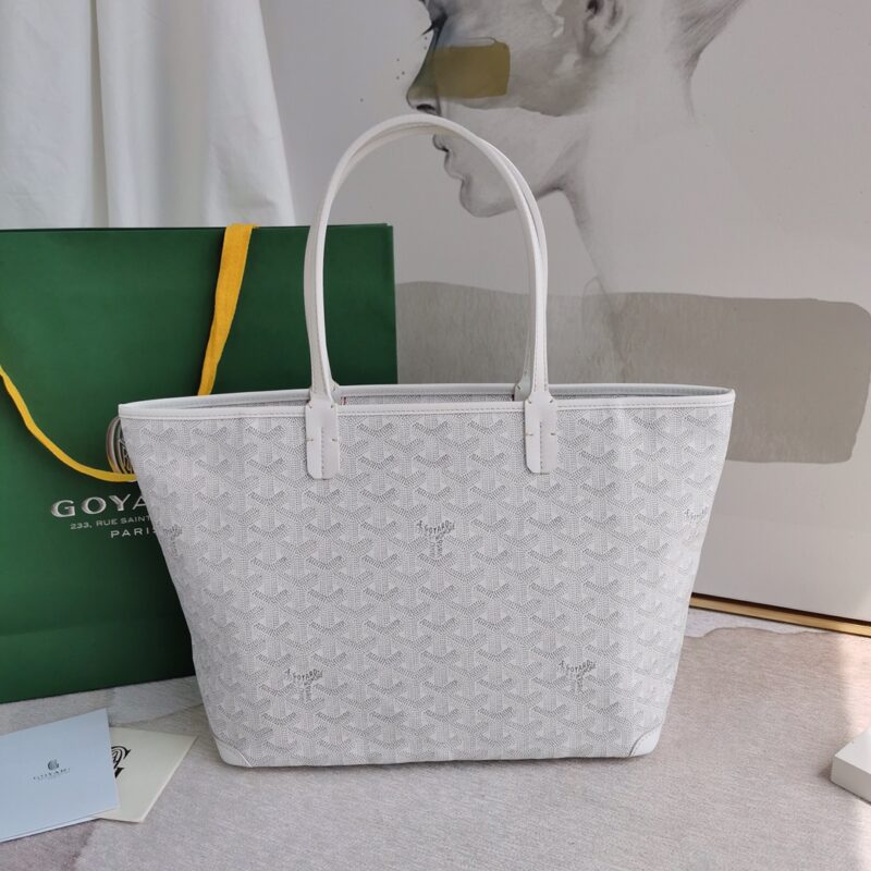 Replica Goyard Artois PM White - best quality luxury bag dupe