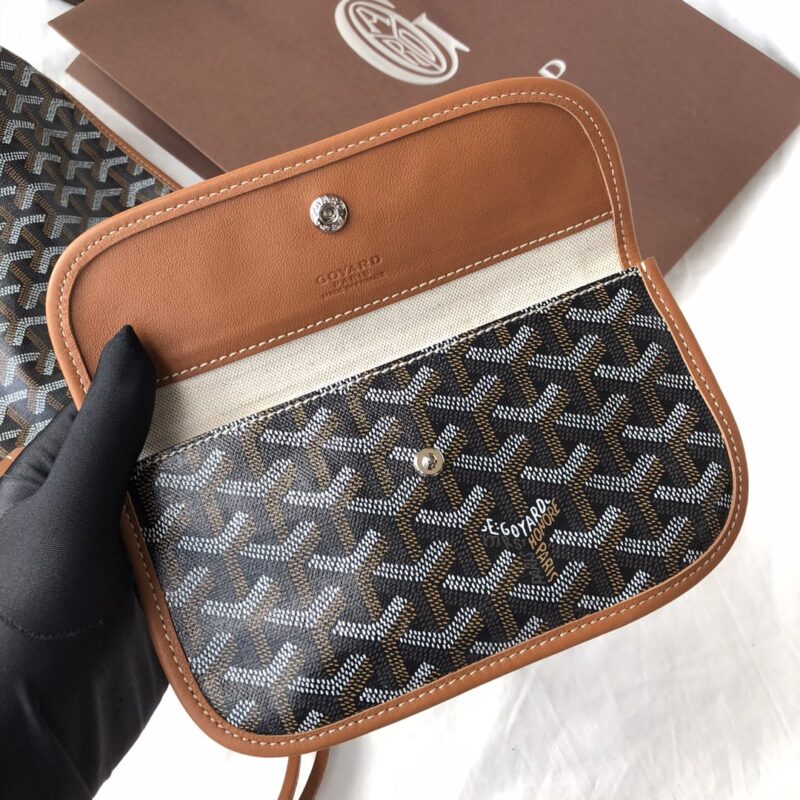 Replica Goyard Anjou PM Brown - premium 1:1 fake handbag model