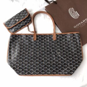 Replica Goyard Anjou PM Brown - best-selling designer handbag dupe