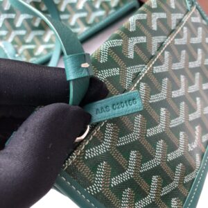 Replica Goyard Anjou PM Green - near-authentic luxury replica handbag