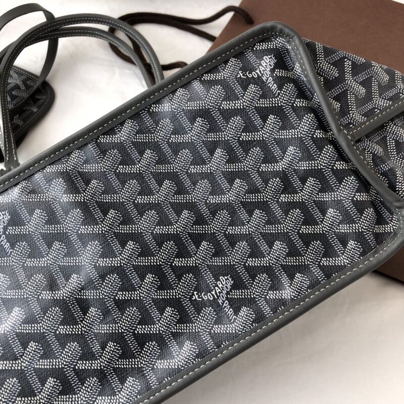 Replica Goyard Anjou PM Grey - best-selling designer handbag dupe