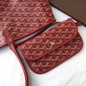 Replica Goyard Anjou PM Red - best quality luxury bag dupe