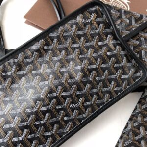 Replica Goyard Anjou PM Black - 1:1 designer replica handbag