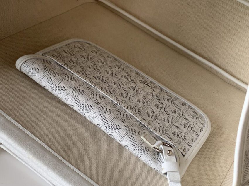 Replica Goyard Isabelle White - top-tier luxury replica shoulder bag