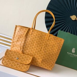Replica Goyard Isabelle Yellow - top-tier luxury replica shoulder bag