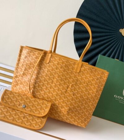 Replica Goyard Isabelle Yellow - top-tier luxury replica shoulder bag