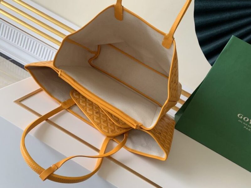 Replica Goyard Isabelle Yellow - top-tier luxury replica shoulder bag