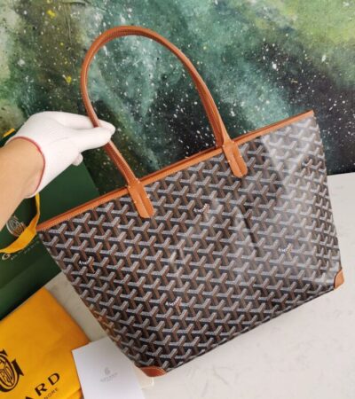 Replica Goyard Artois PM Brown - high-accuracy replica luxury purse