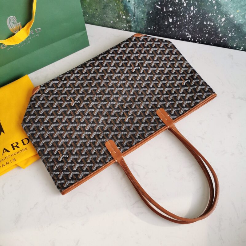 Replica Goyard Artois PM Brown - high-quality designer bag clone